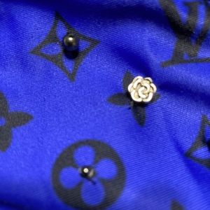 New hand stitched and hand beaded face mask